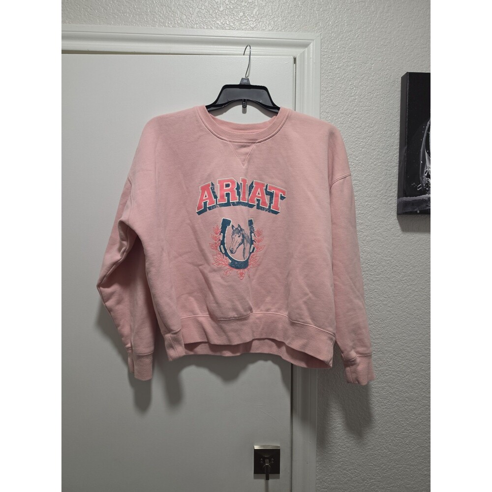 Ariat Sweatshirt with Horse Logo Sz XL